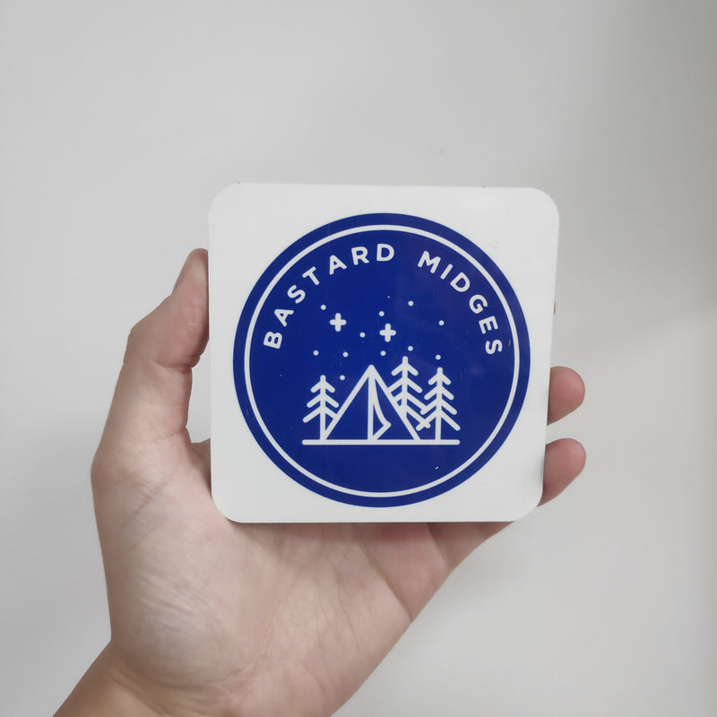 B*stard Midgies coaster