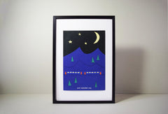 West Highland Line A5 print