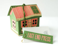 Scottish Bothy Screen Printed Decoration