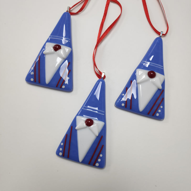 Christmas Santa gnome tree decorations