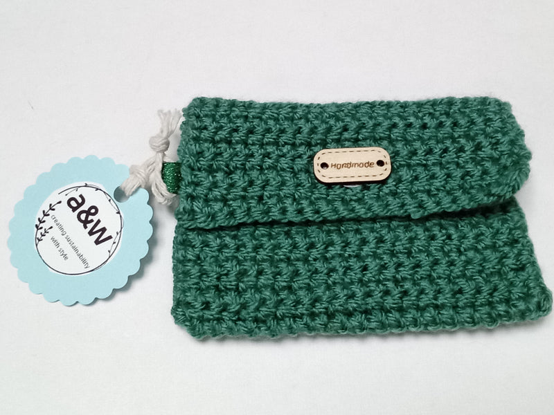 Crochet small purse - different colours available