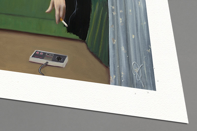 Ross Muir fine art print - 'Completed It Mate'