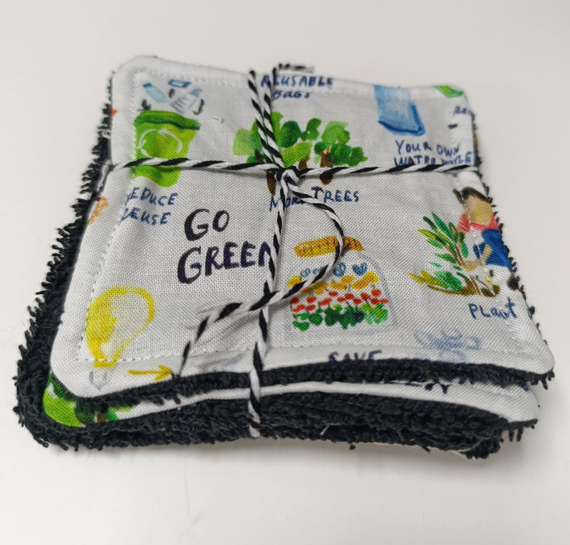 Reusable face/make up wipes