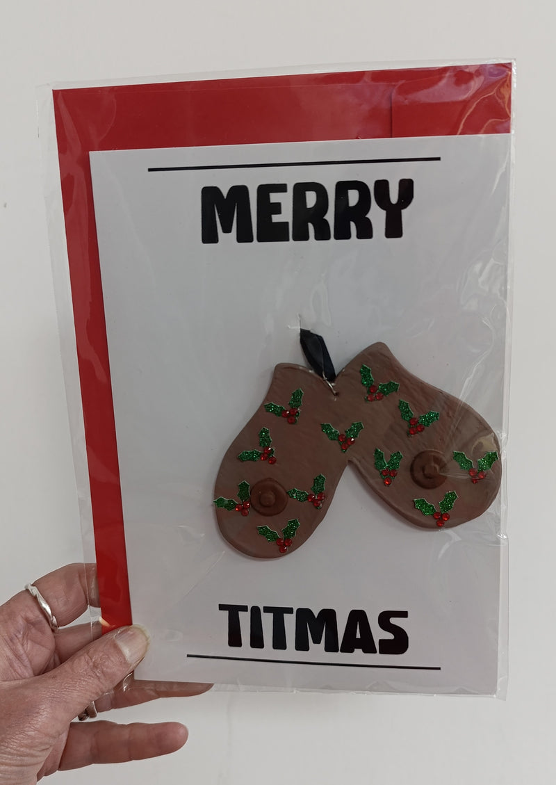 "Merry Titmas" decorations!