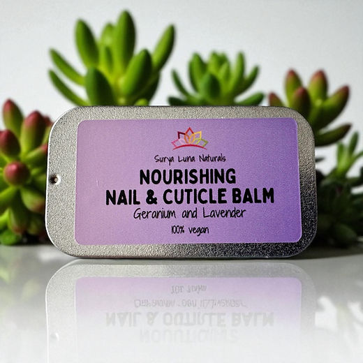 Nourishing nail and cuticle balm