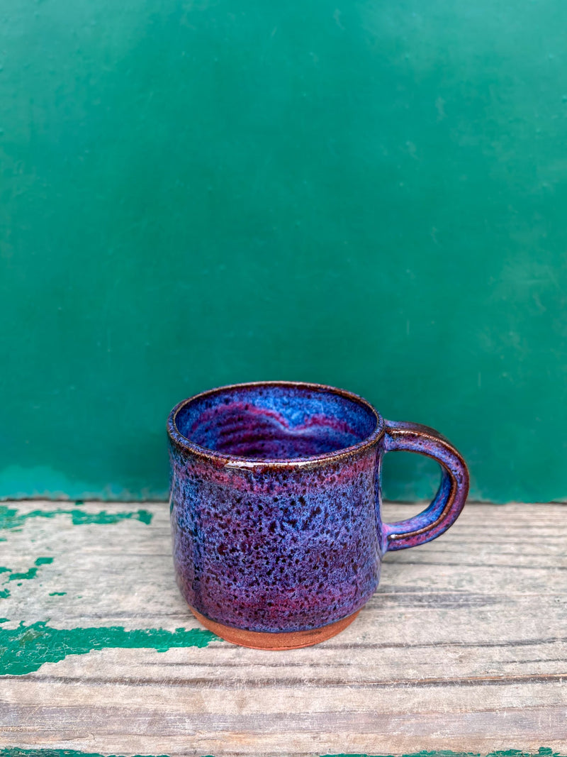 Hand thrown espresso mug - Wild or Sunset glaze