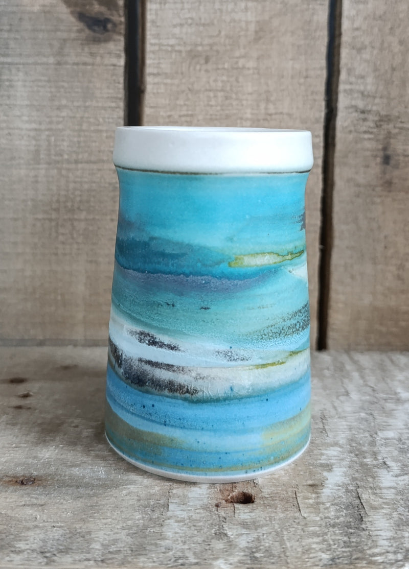 Hebridean Collection stoneware vase (VS113)