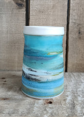 Hebridean Collection stoneware vase (VS113)