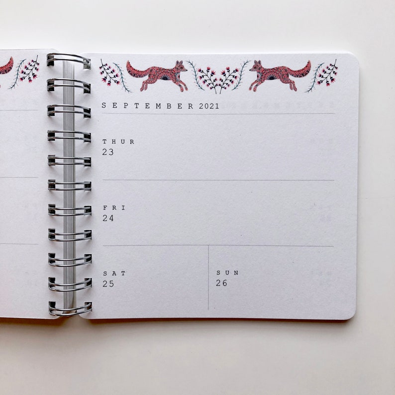 2026 Illustrated Diary - Noli Flere, Fox