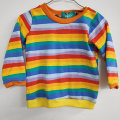 Long sleeved baby/child t-shirt - stripe print (6-12 months)