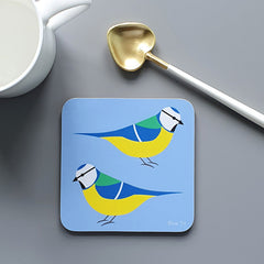 Blue Tit coaster