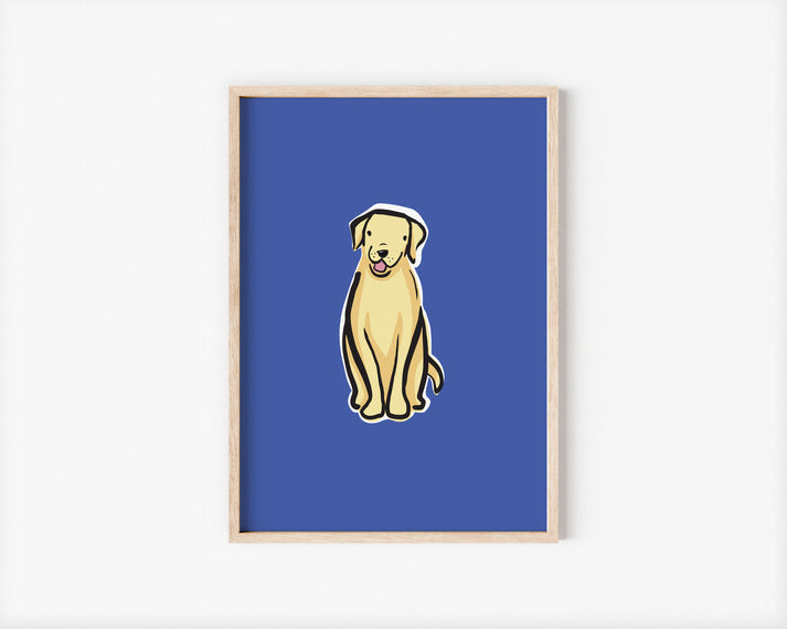 Labrador A5 Art Print