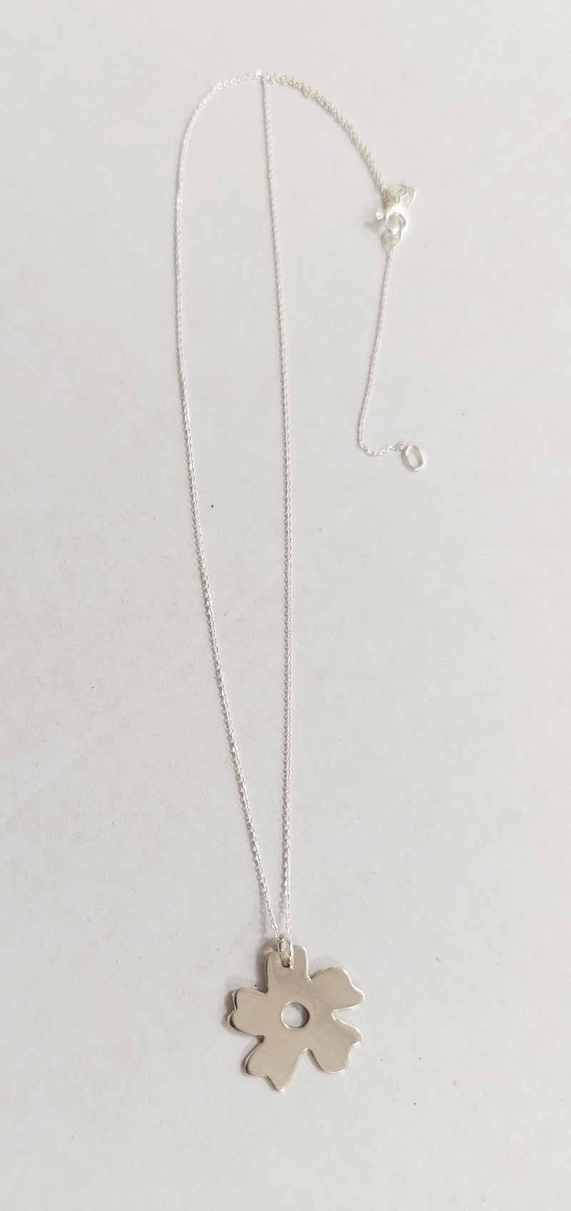 Sterling Silver flower pendant