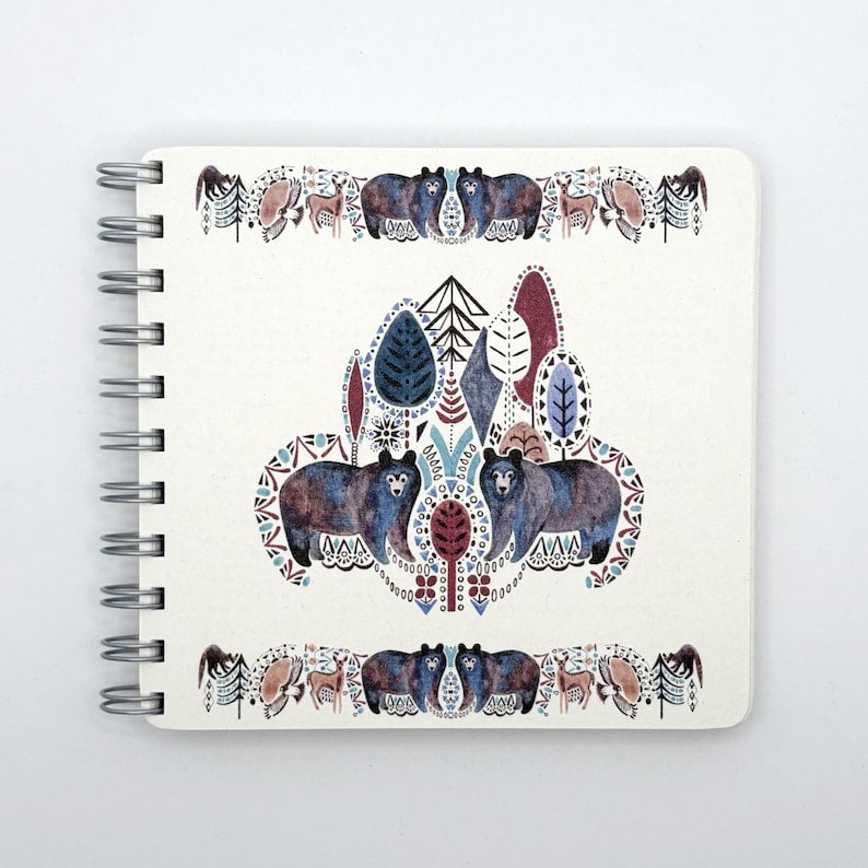 2026 Illustrated Diary - Bears and Forest Creatures