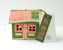 Scottish Bothy Screen Printed Decoration