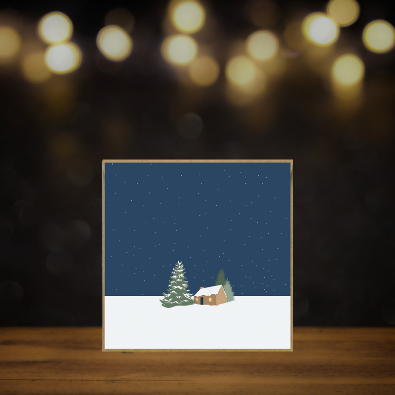 Winter Bothy card