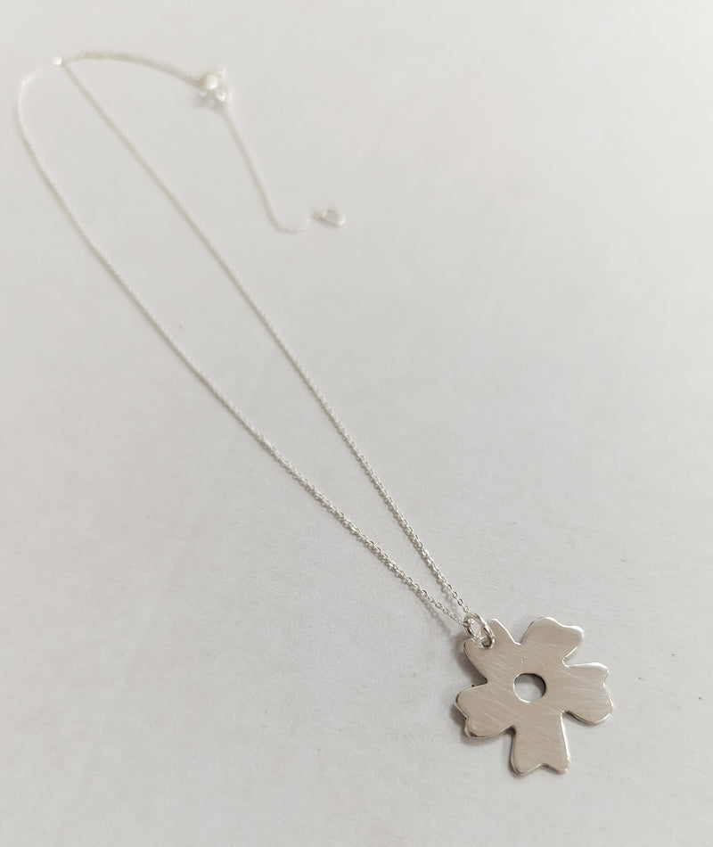 Sterling Silver flower pendant