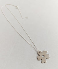 Sterling Silver flower pendant
