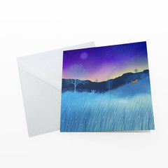 Aurora and fox card