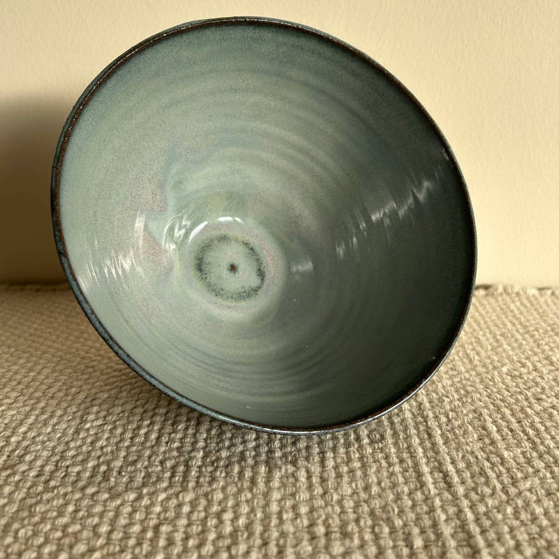 Midnight blue ceramic bowl