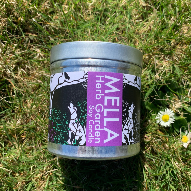 Mella Soy Candle - Herb Garden (available in two sizes)