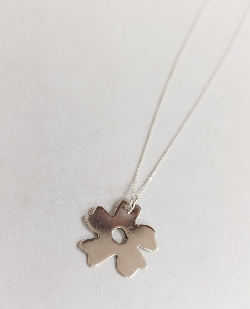 Sterling Silver flower pendant