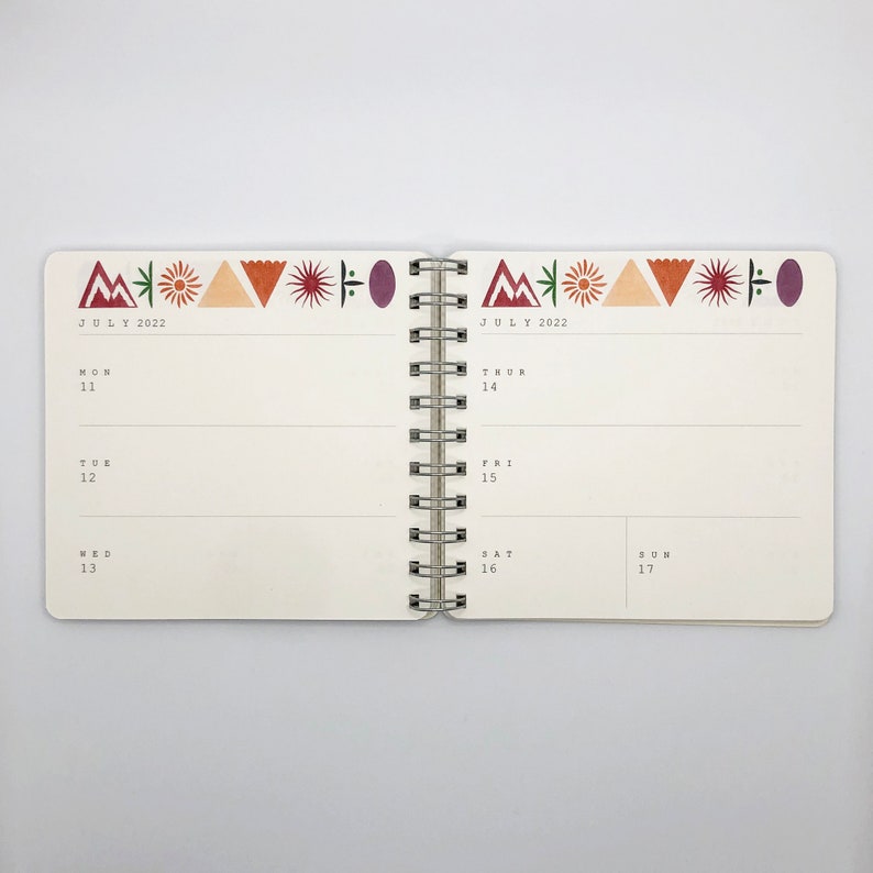 2026 Illustrated Diary - Celestial Shapes