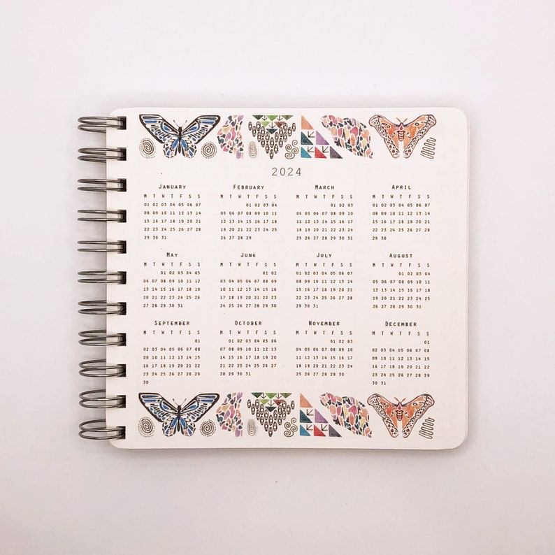 2026 Illustrated Diary - Winged Insects