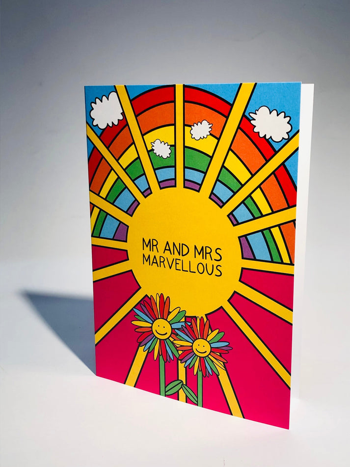 Mr and Mrs Marvellous card