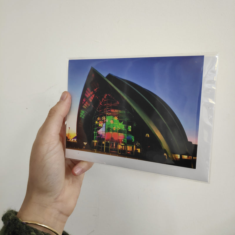 Christmas decorations in the Armadillo card