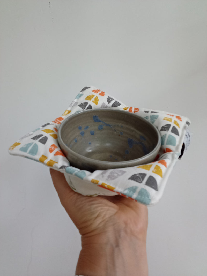 Bowl cosy - Foxy Fox/orange fabric