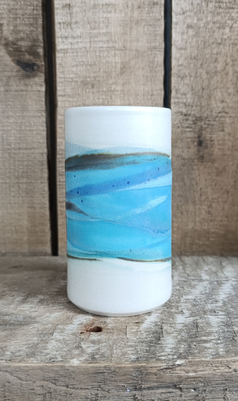 Hebridean Collection stoneware vase (VS129)
