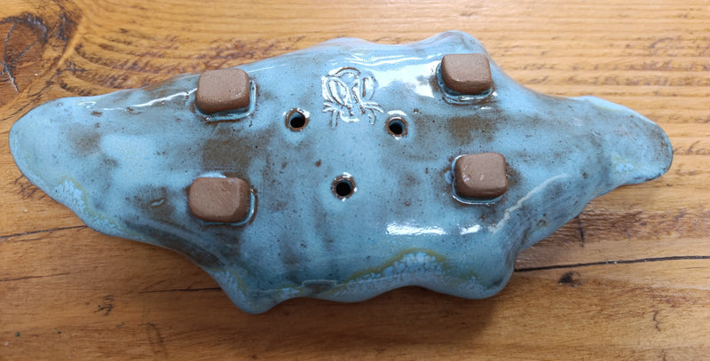 Leaf ceramic soap dish!