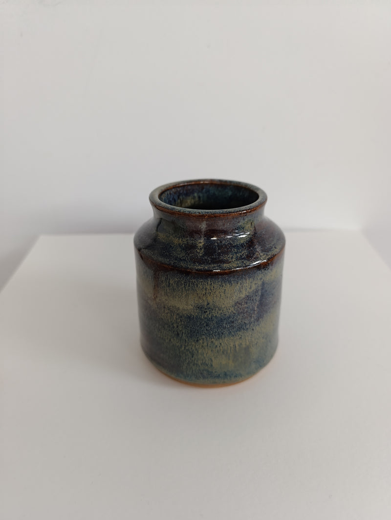Hand thrown small vase - Wild glaze