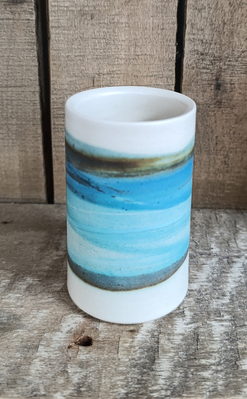 Hebridean Collection stoneware vase (VS128)