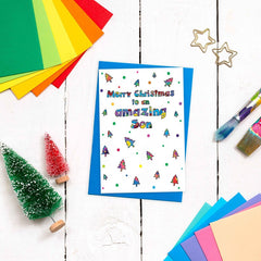 Merry Christmas son card