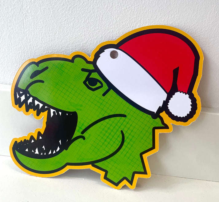Terrific T-Rex Christmas Garland