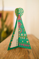 Christmas Tree pop-up greetings card