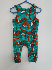 Romper suit - otters (0-6 months)