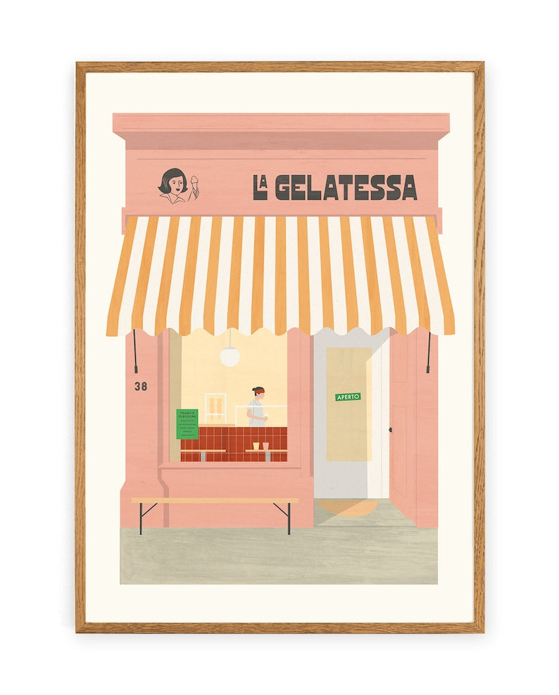 La Gelatessa A4 print