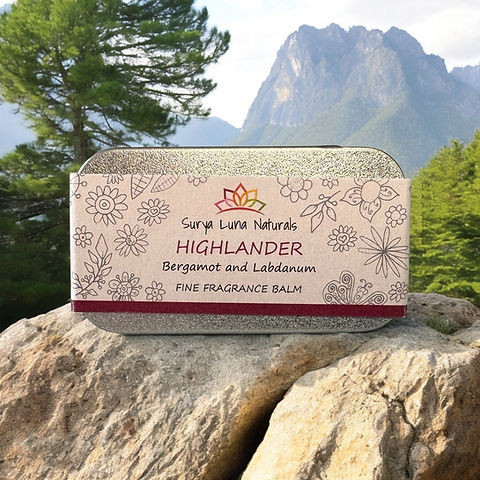Solid fragrance - Highlander (Bergamot & Labdanum)
