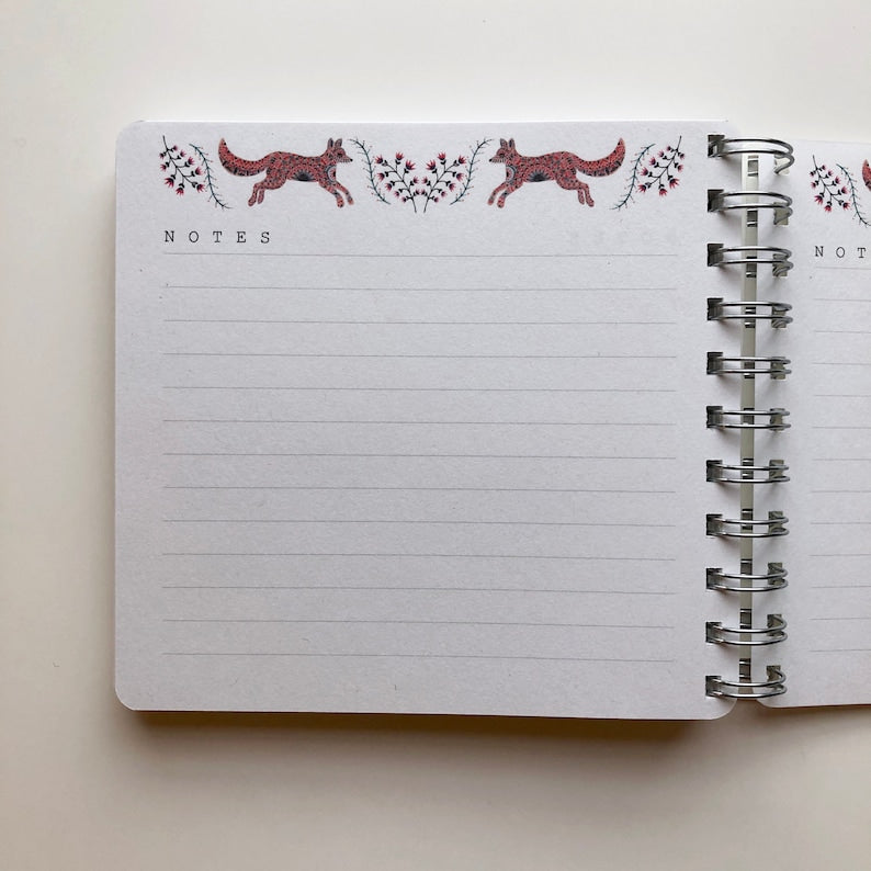 2026 Illustrated Diary - Noli Flere, Fox