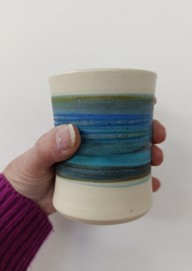 Hebridean Collection stoneware tumbler (VS145)