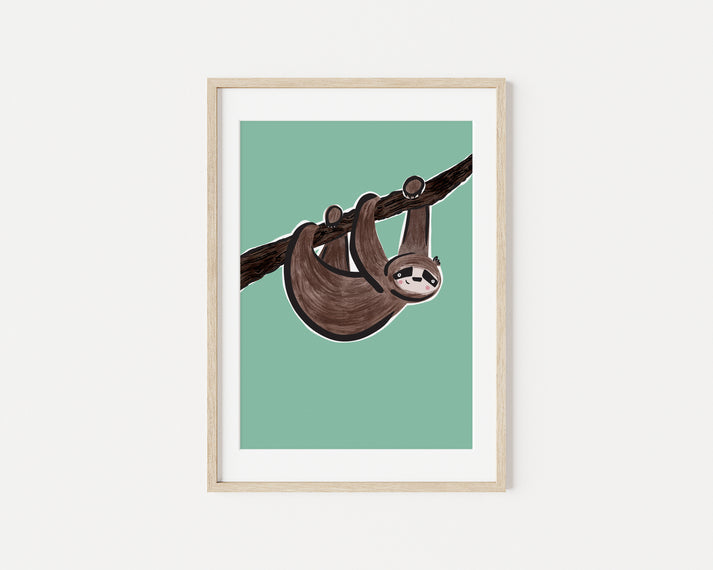 Sloth A5 Art Print
