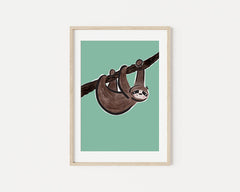 Sloth A5 Art Print