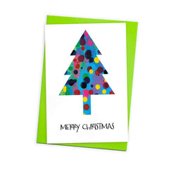 Merry Christmas tree card