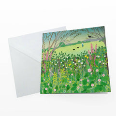 Morning Hedgerow card