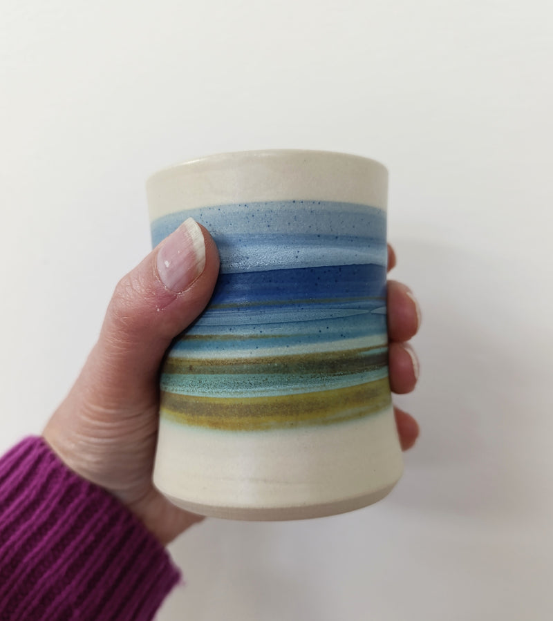 Hebridean Collection stoneware tumbler (VS138)