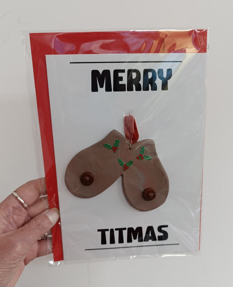 "Merry Titmas" decorations!
