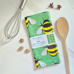 Bee tea towel